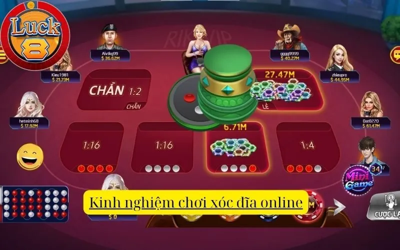 Kinh nghiệm chơi xóc đĩa online
